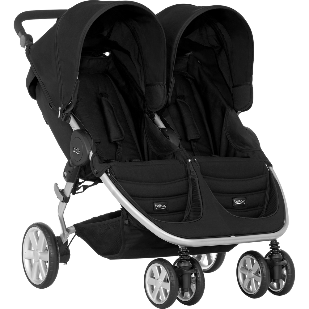 Britax B-Agile dobbelt klapvogn Cosmos Black