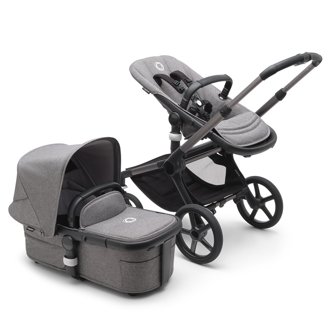 Bugaboo Fox 5 klapvogn gråmeleret