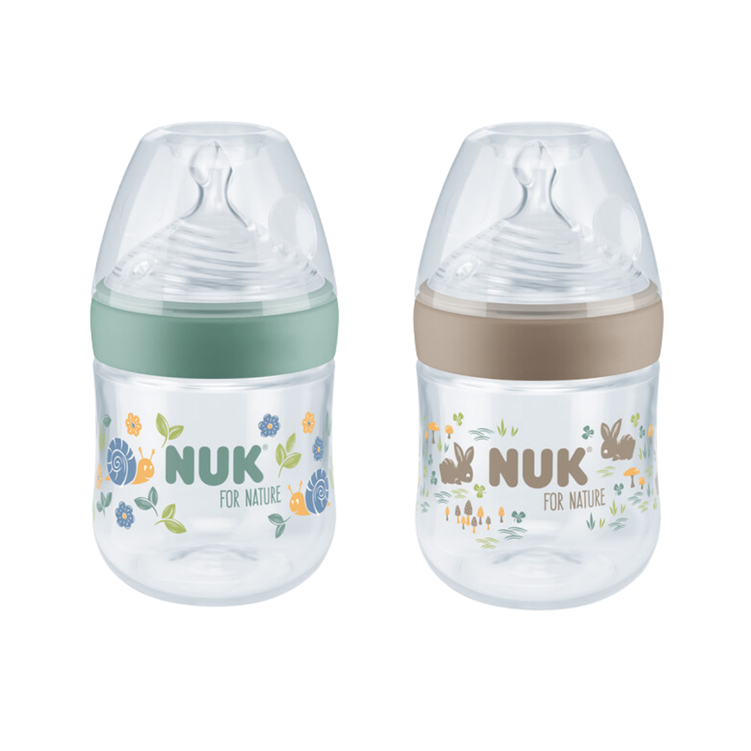 NUK for Nature silikoneflaske blandet 150 ml