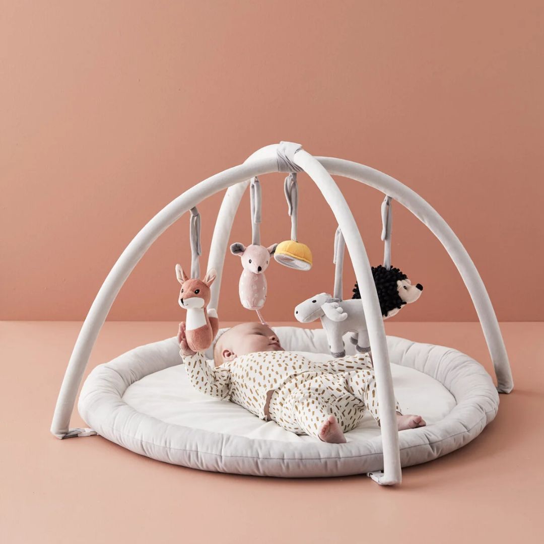 Kids Concept Baby Gym grå EDVIN