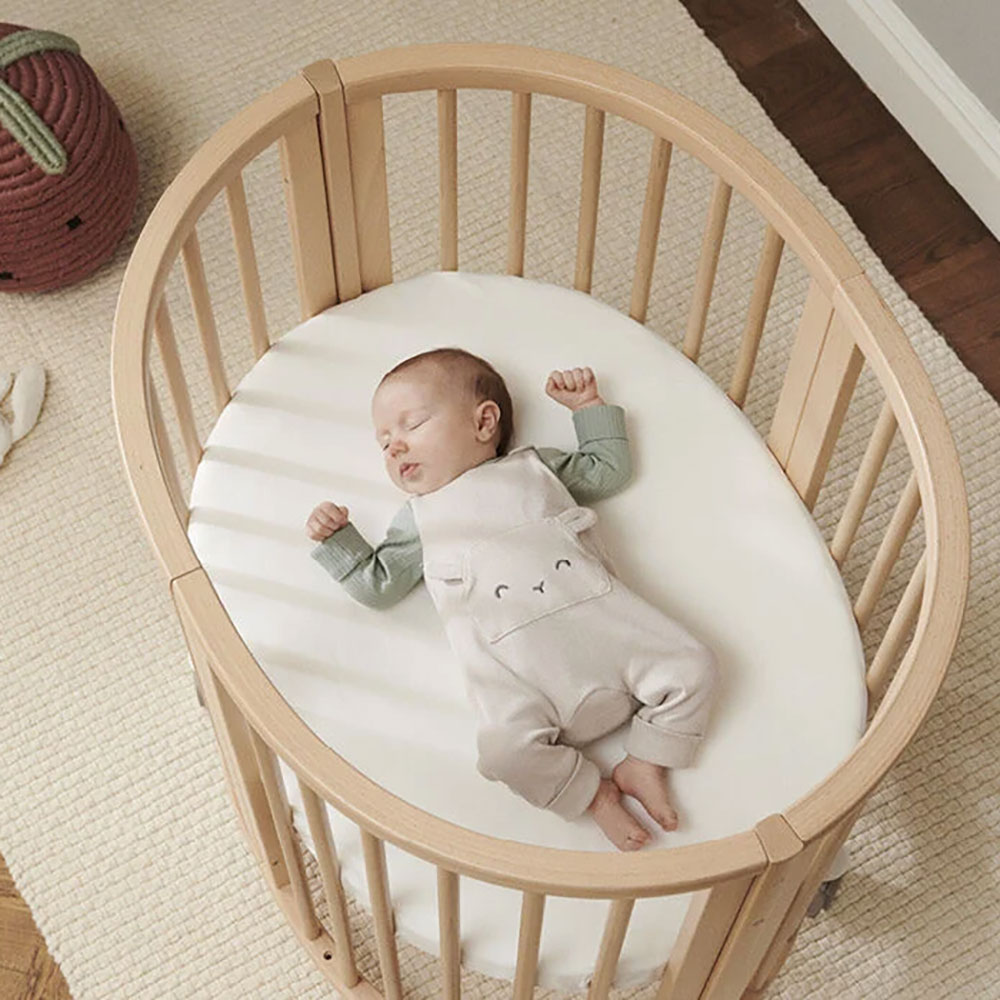 Stokke Sleepi Mini V3 tremmeseng Hvid