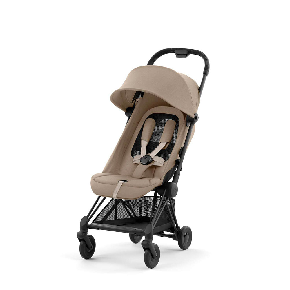 Cybex COYA klapvogn Matt Black Cozy Beige 