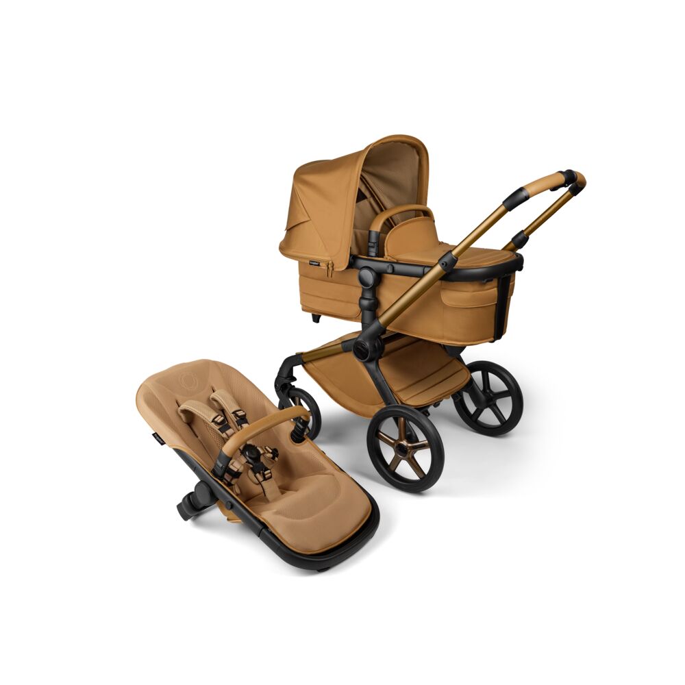 Bugaboo Fox 5 Black Limited Edition Amber Glow