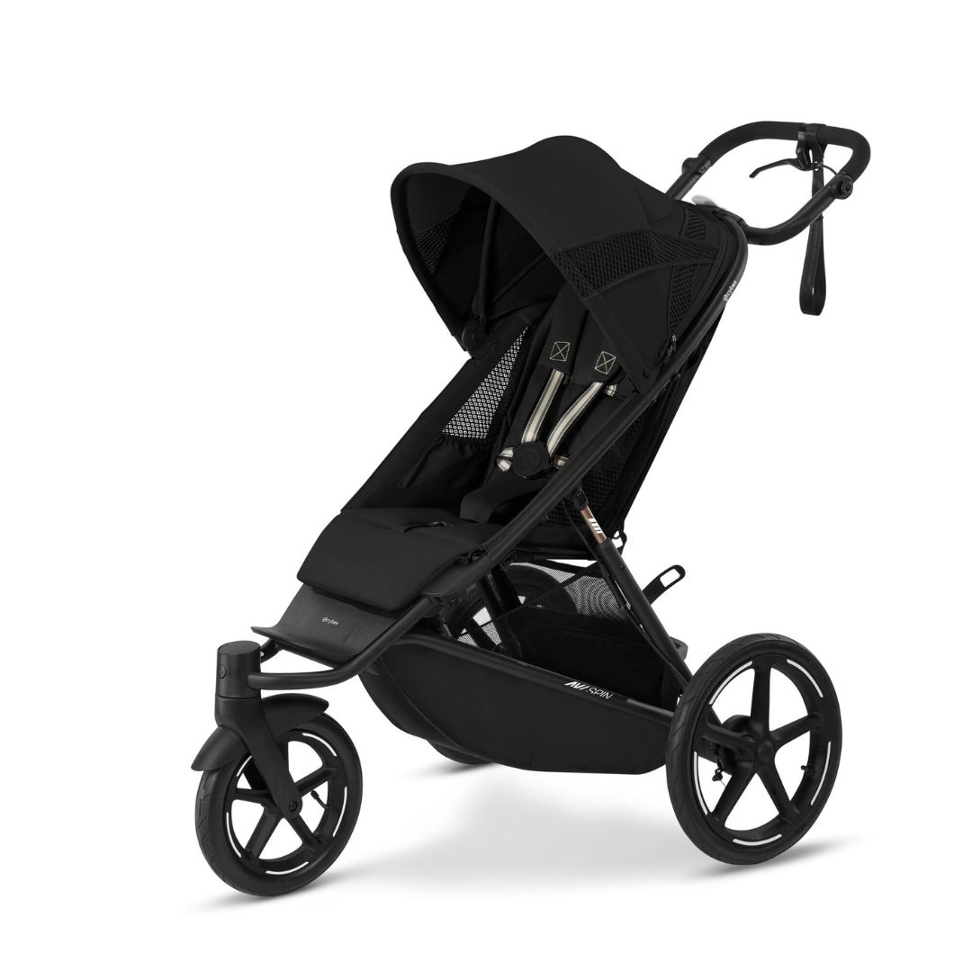 Cybex AVI SPIN joggingvogn Moon Black