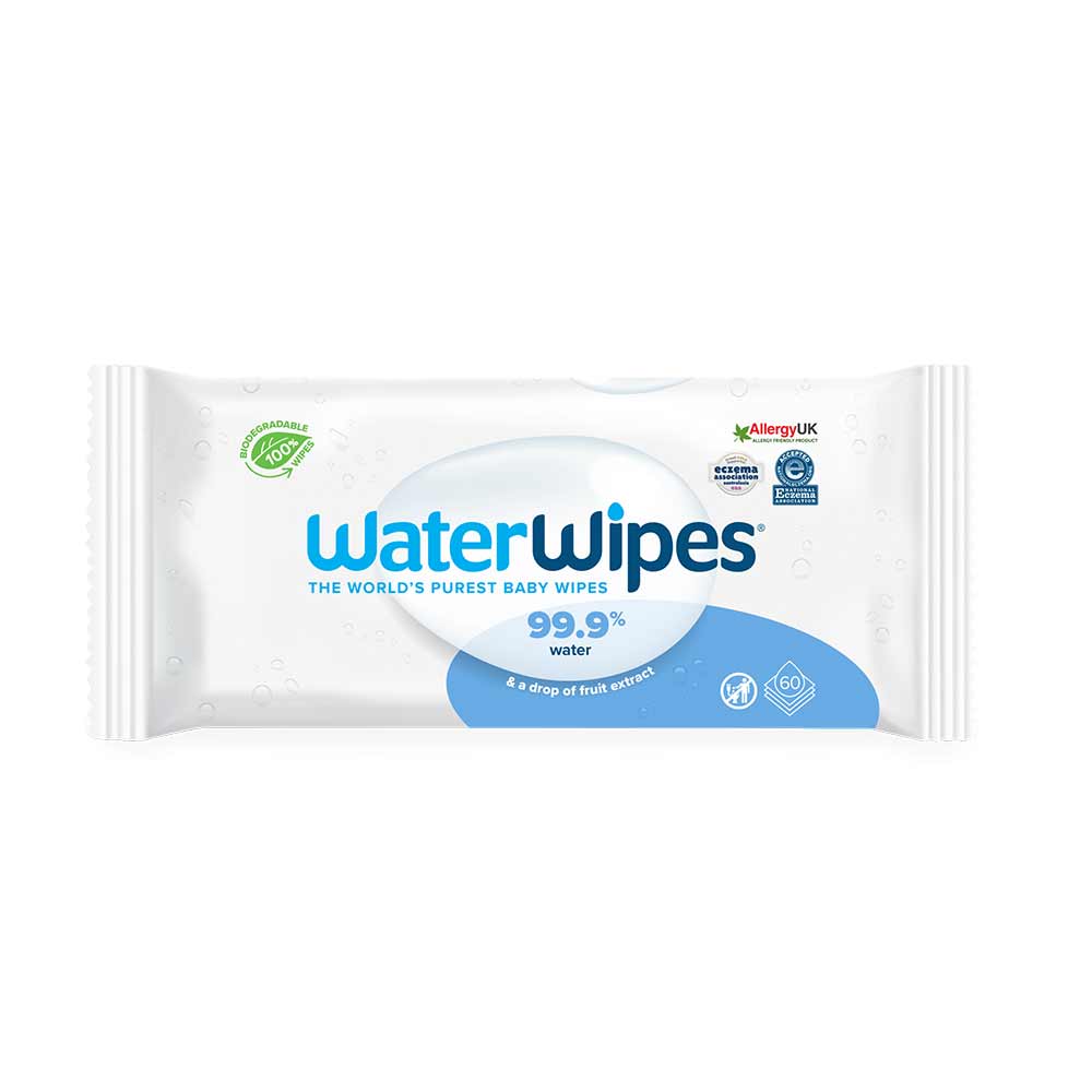 WaterWipes 3x60 stk plastfrie klude