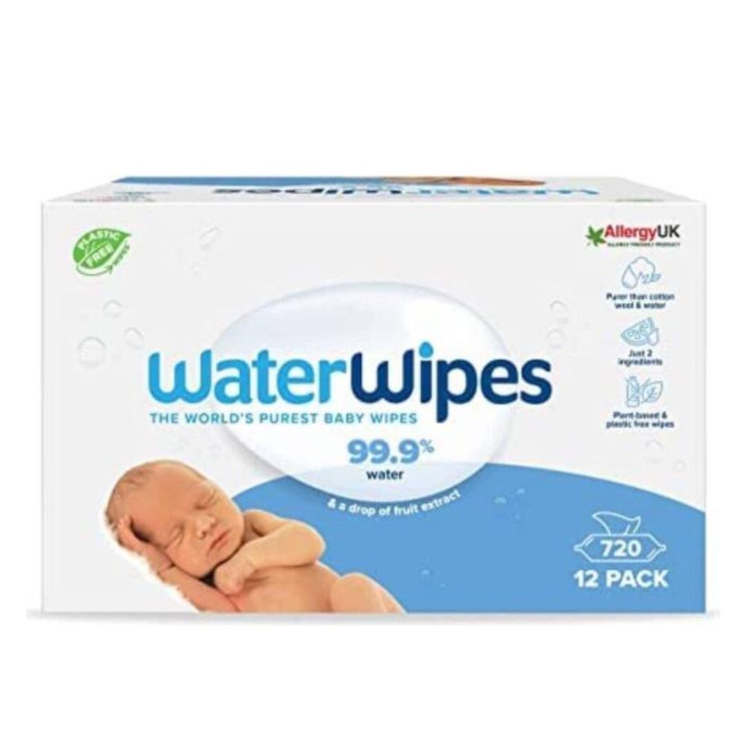 Waterwipes 12x60 stor pakke vådservietter