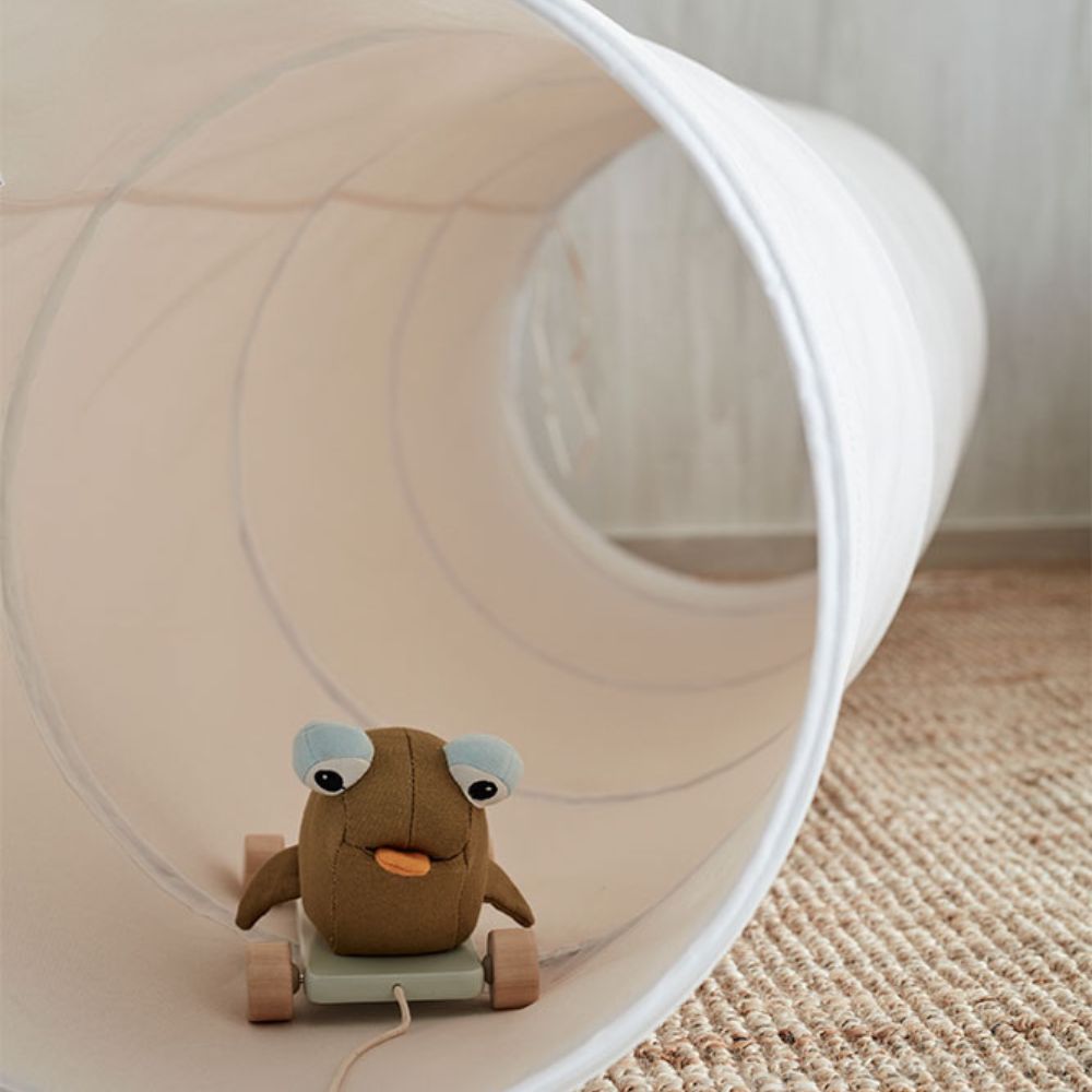 Kids Concept Tunnel naturhvid