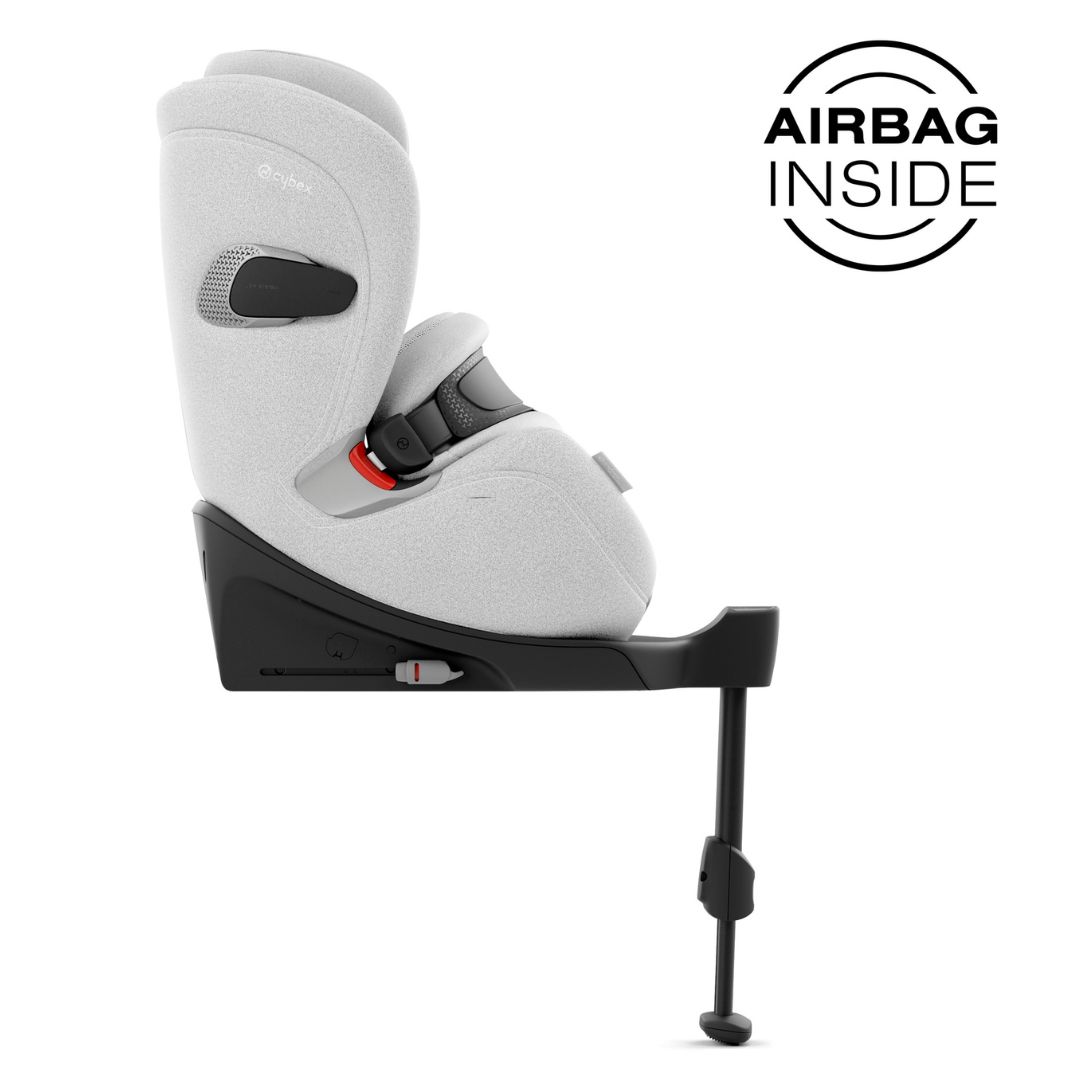 Cybex Anoris T2 Autostol m. Airbag i-size Plus Platinum White