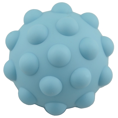 Tiny Tot Sensory Silikone Fidget Ball Baby blå