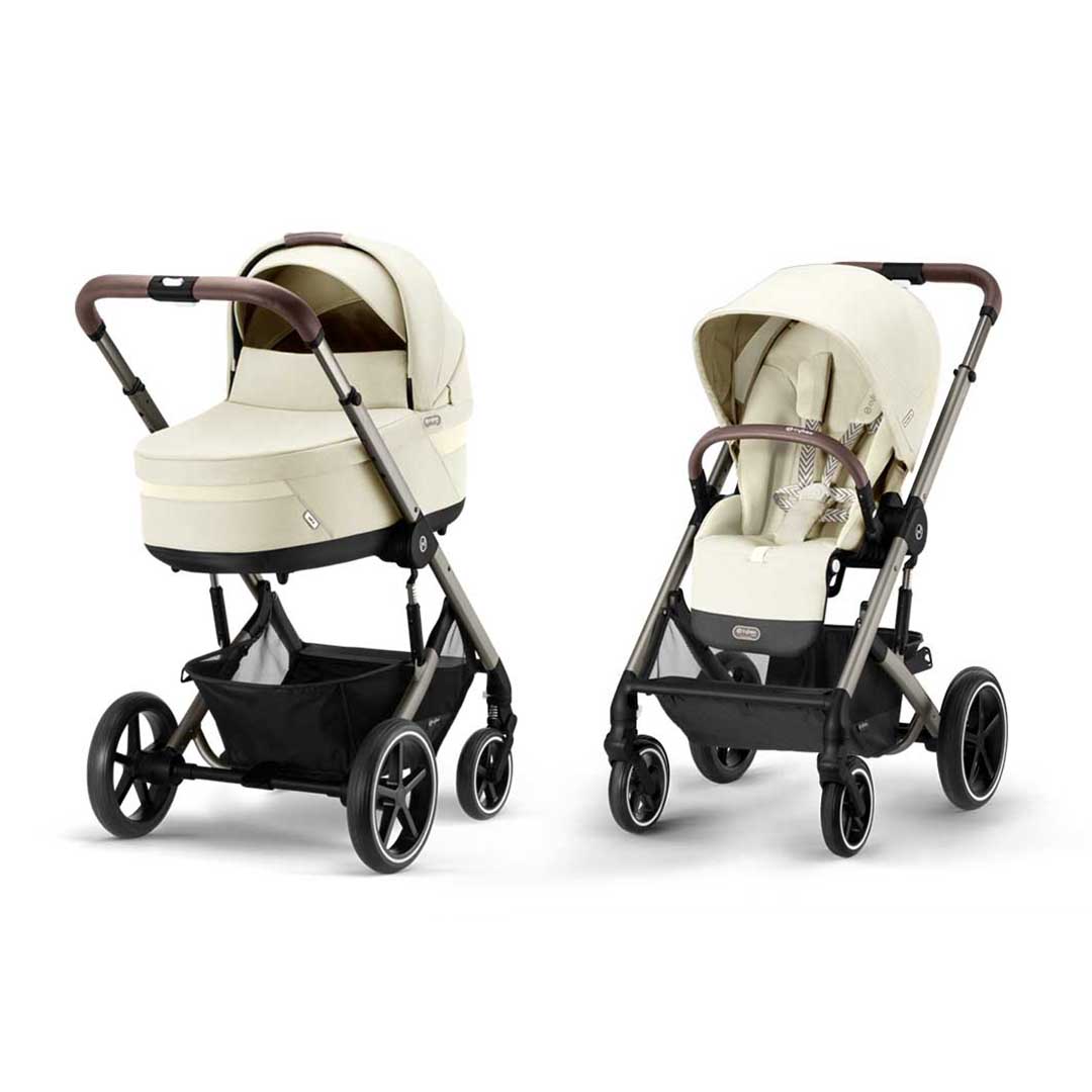 Cybex Balios S Lux klapvogn Seashell Beige 2023