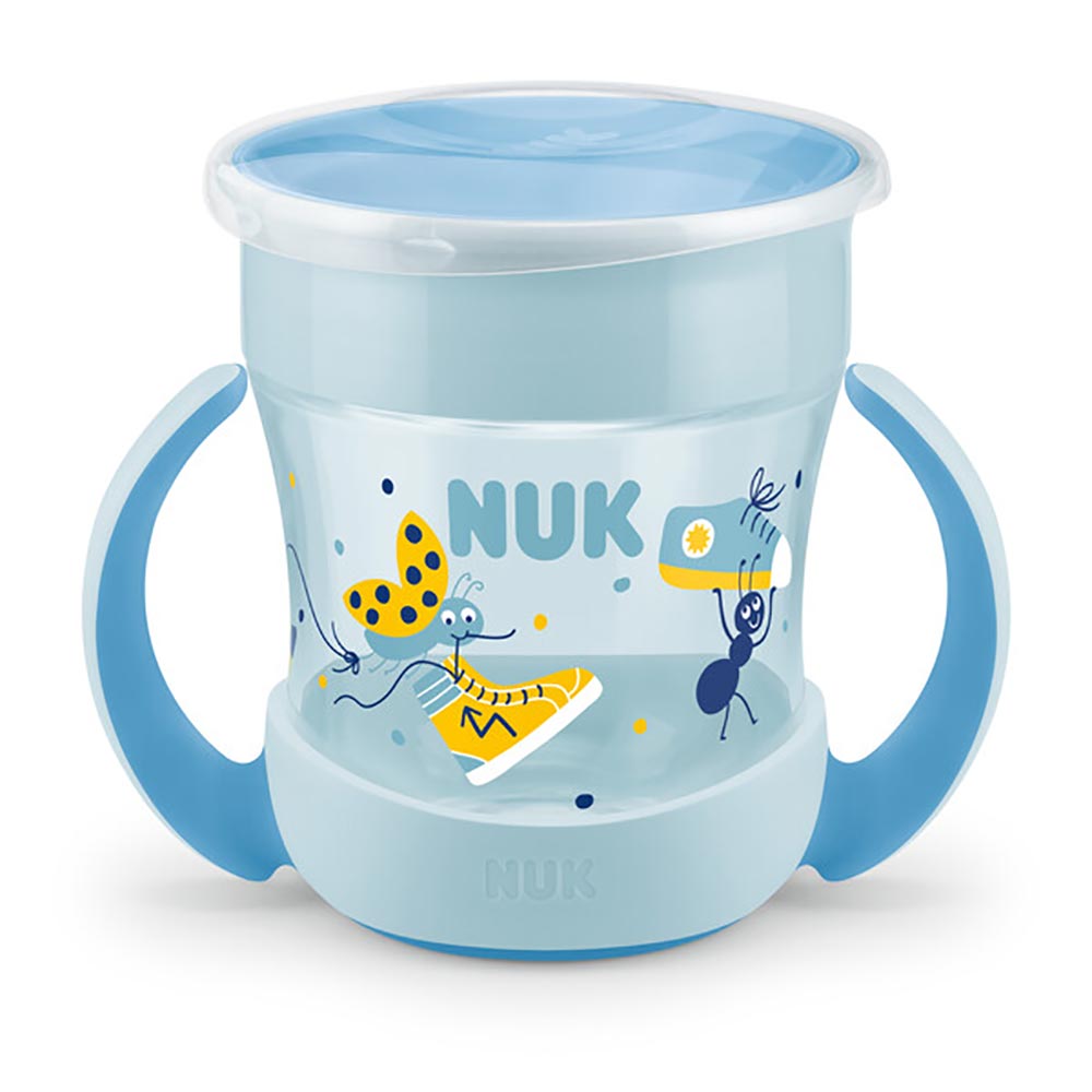 NUK Evolution Magic Mini krus 160 ml Blå