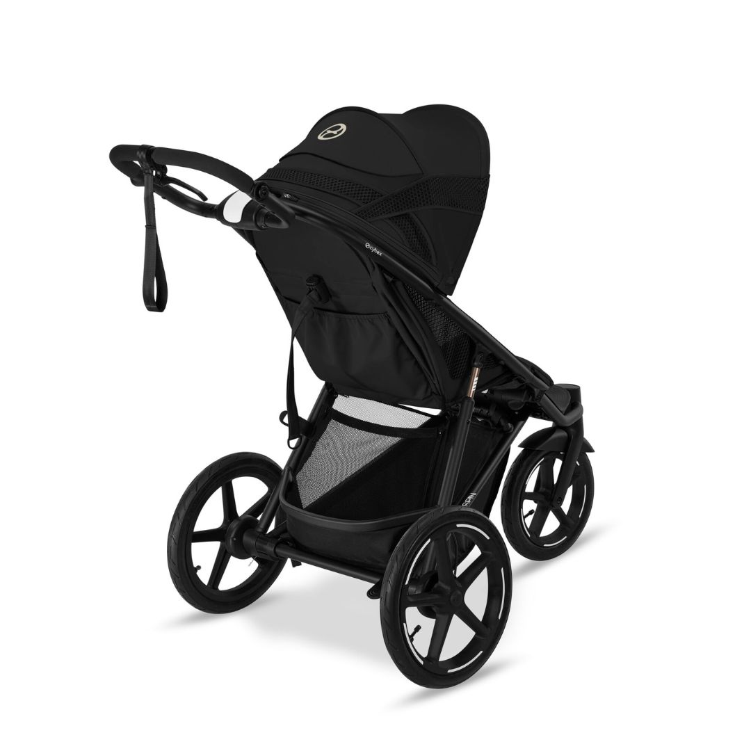 Cybex AVI SPIN joggingvogn Moon Black