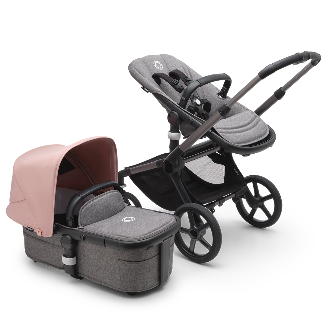 Bugaboo Fox 5 klapvogn morgen pink