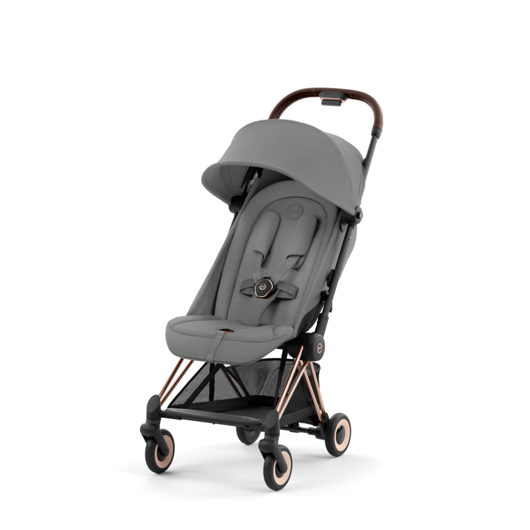 Cybex COYA rejseklapvogn Rosegold Mirage Grey 