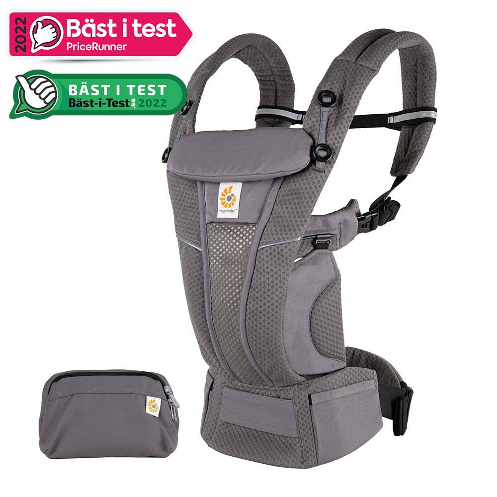 Ergobaby bæresele Omni Breeze Graphite Grey