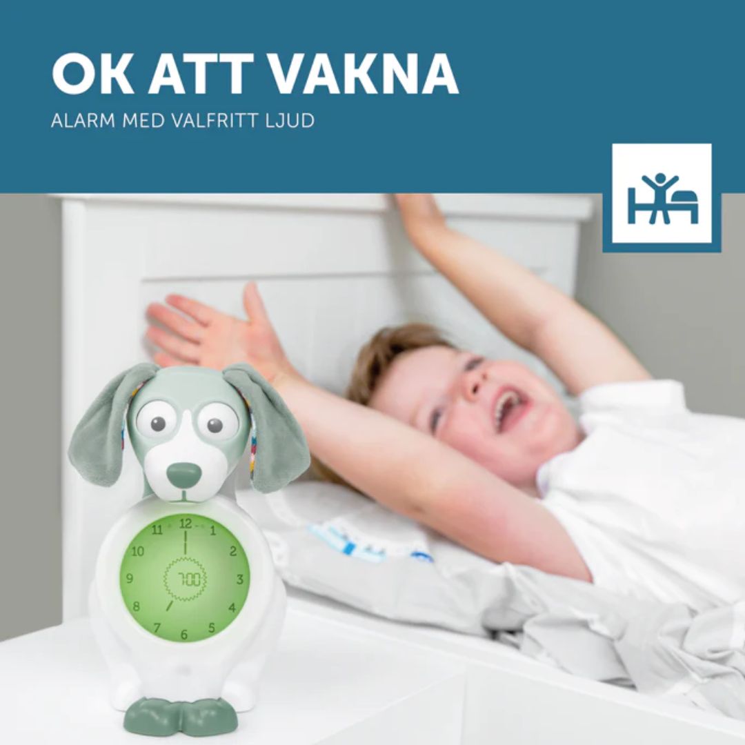 Zazu sleep trainer natlampe Davy the dog Blå