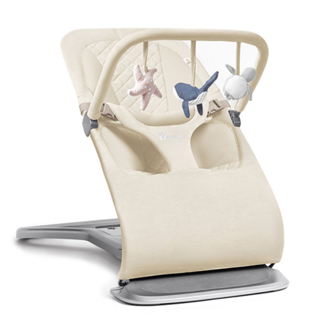 Ergobaby Evolve Babysitter kravlegård Ocean Wonders Cream