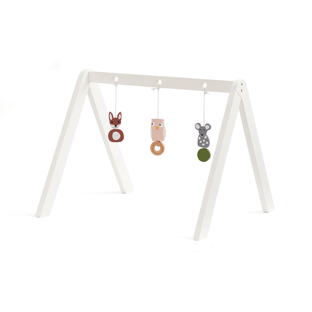 Kids Concept Baby gym træ hvid