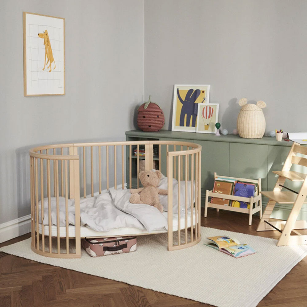 Stokke Sleepi Mini V3 tremmeseng Hvid