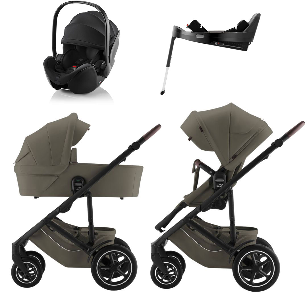 Britax Smile 5Z Urban Olive + Baby-Safe PRO-pakke