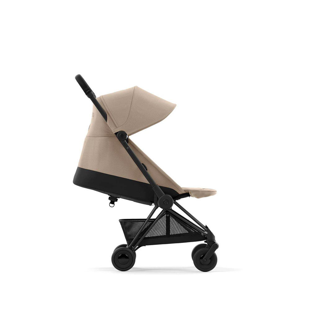 Cybex COYA klapvogn Matt Black Cozy Beige 