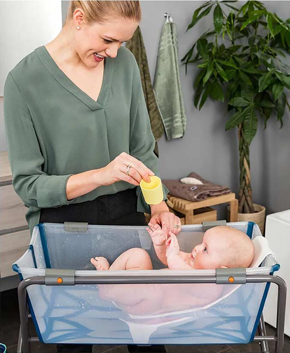 Stokke badekar Flexi bath støtte til nyfødte