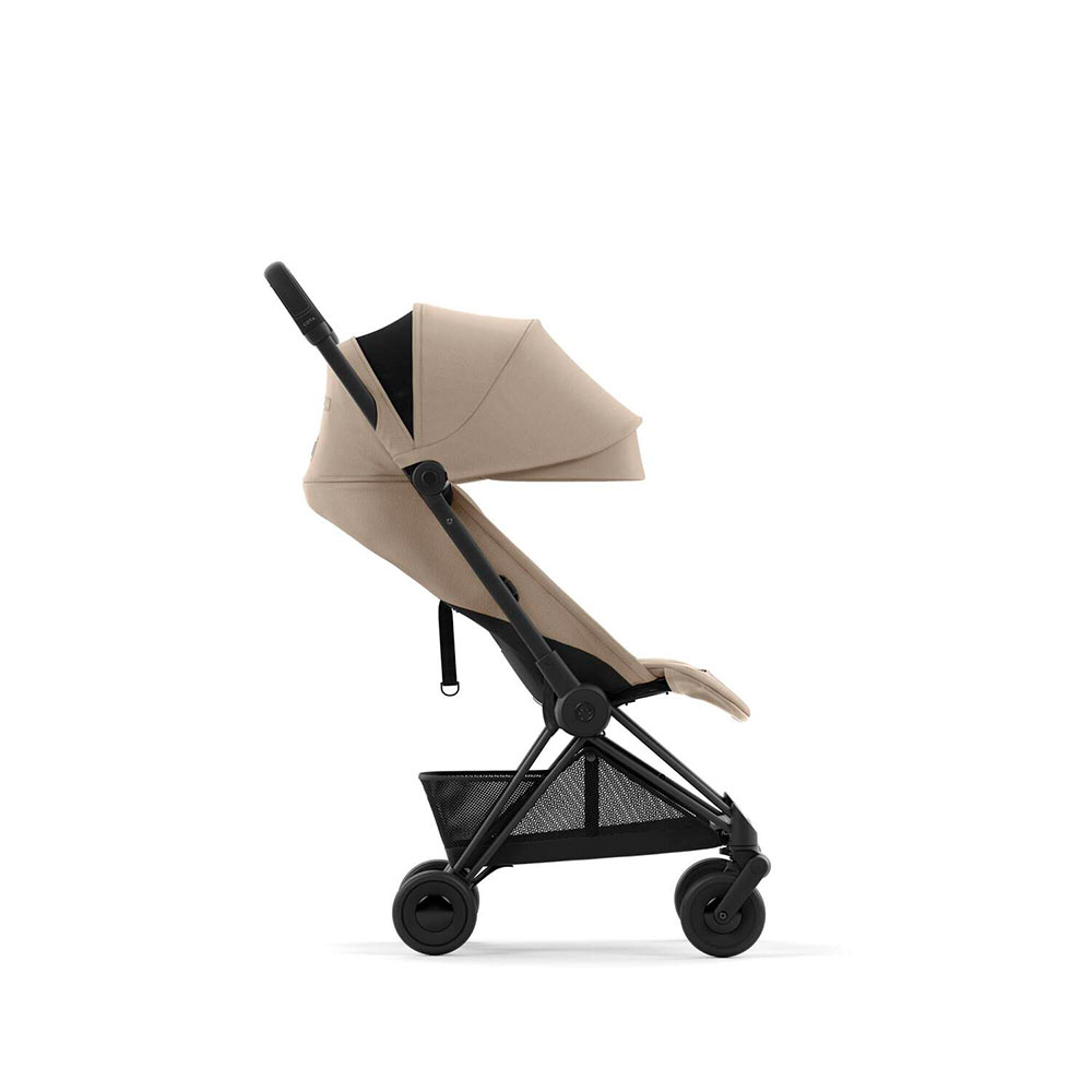 Cybex COYA klapvogn Matt Black Cozy Beige 