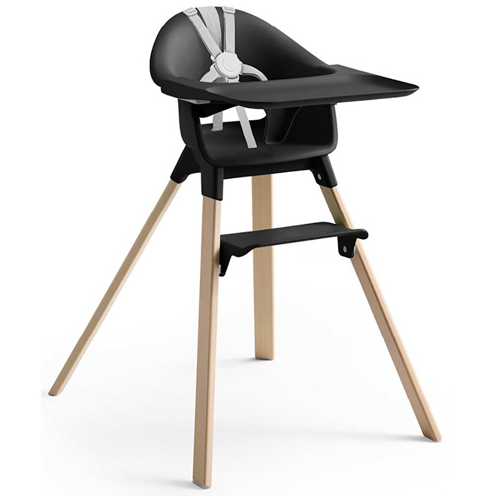 Stokke Clikk højstol Natural Black