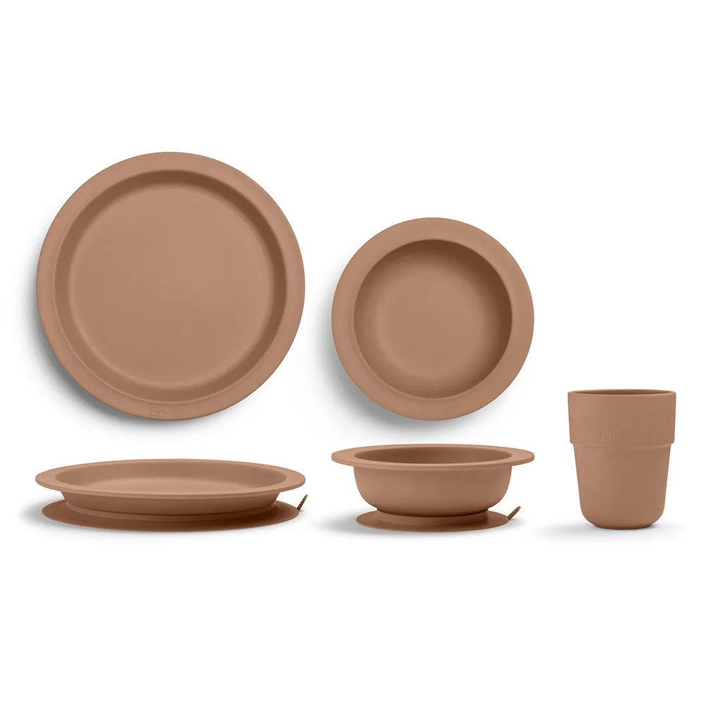 Elodie Børneservice 3-delt Soft Terracotta