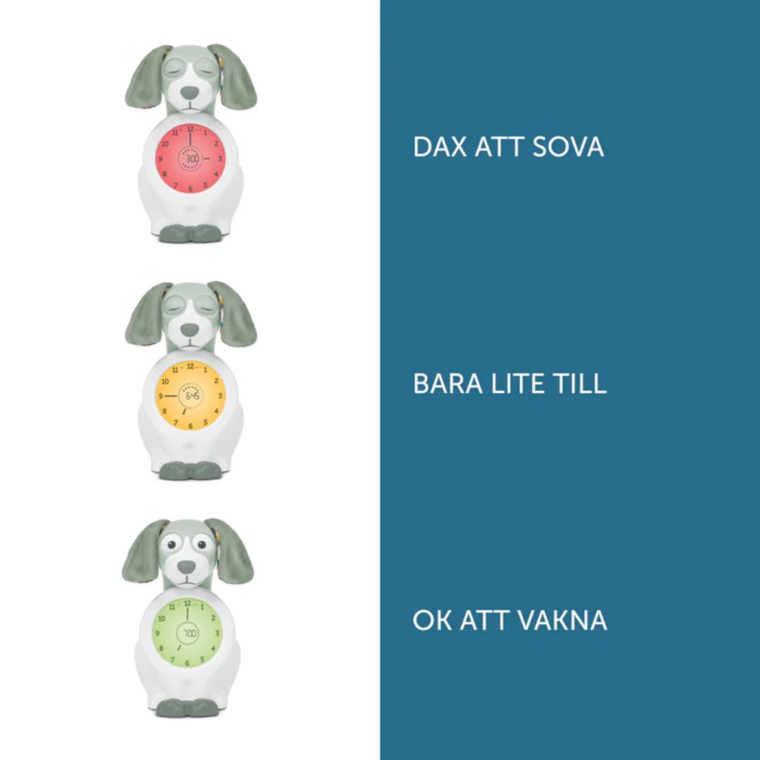 Zazu sleep trainer natlampe Davy the dog Blå