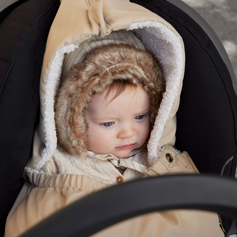 Elodie kørepose til autostol Pure Khaki