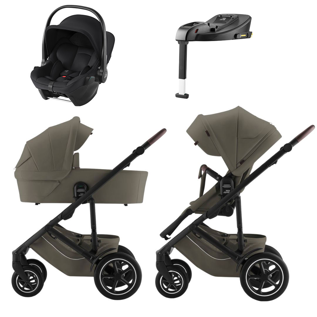 Britax Smile 5Z Urban Olive + Baby-Safe Core-pakke