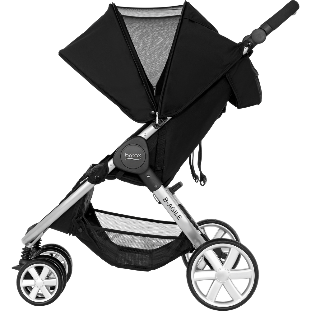 Britax B-Agile dobbelt klapvogn Cosmos Black