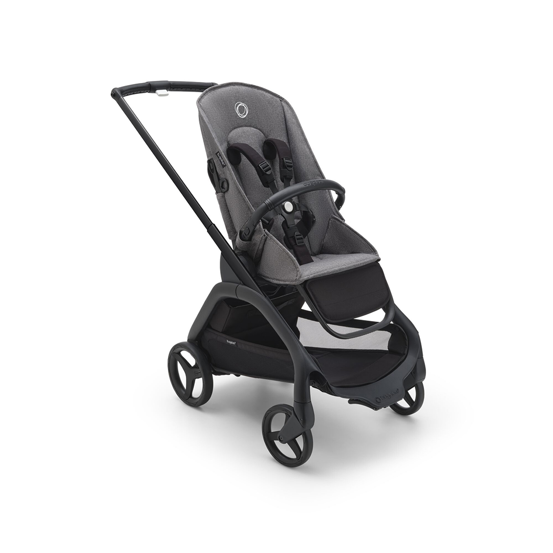 Bugaboo Dragonfly Bassinet Sort/Grå Melange