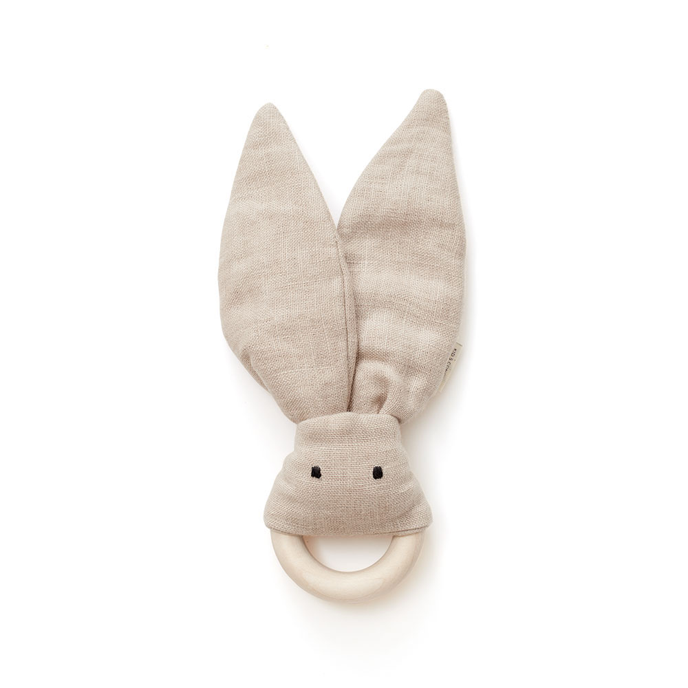  Kids Concept Teether linned beige