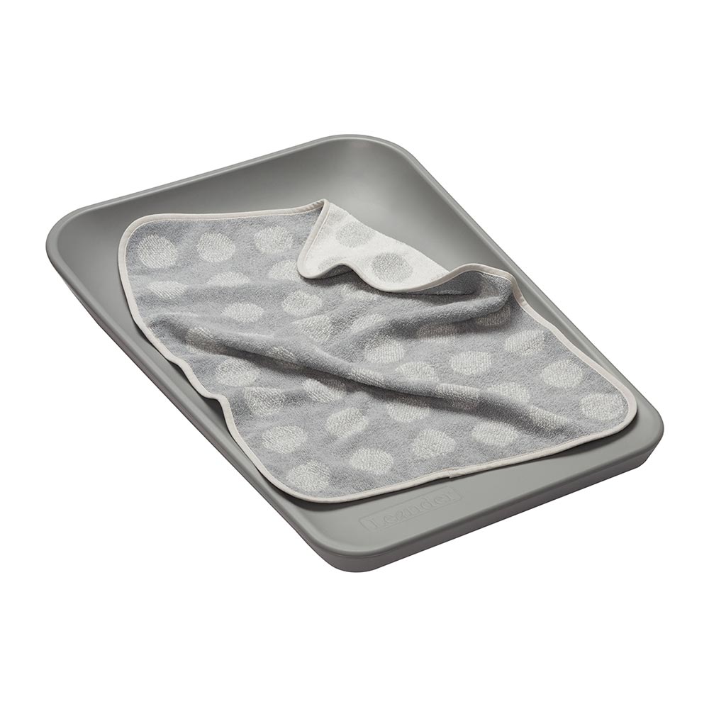 Leander Matty Pusleunderlag Cool grey