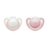 NUK sutter 6-18m Genius Rose/White