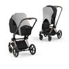 Cybex Platinum solskærm til barnevogn Sun Sail Light Grey 