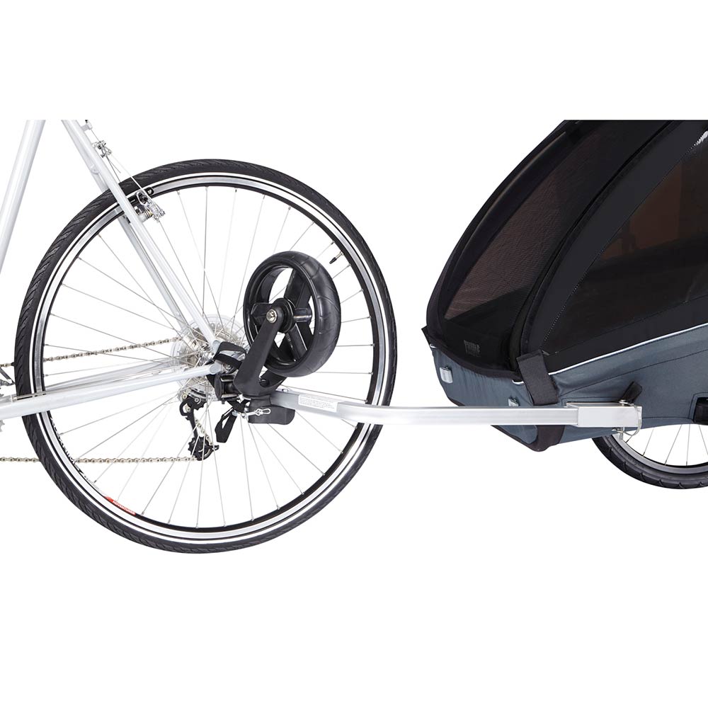 Thule Coaster XT cykelanhænger + klapvogn Sort