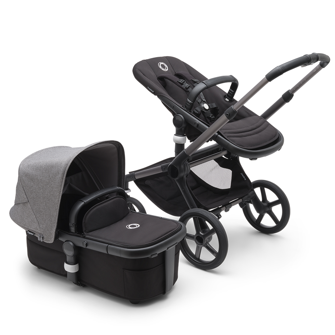 Bugaboo Fox 5 klapvogn gråmeleret