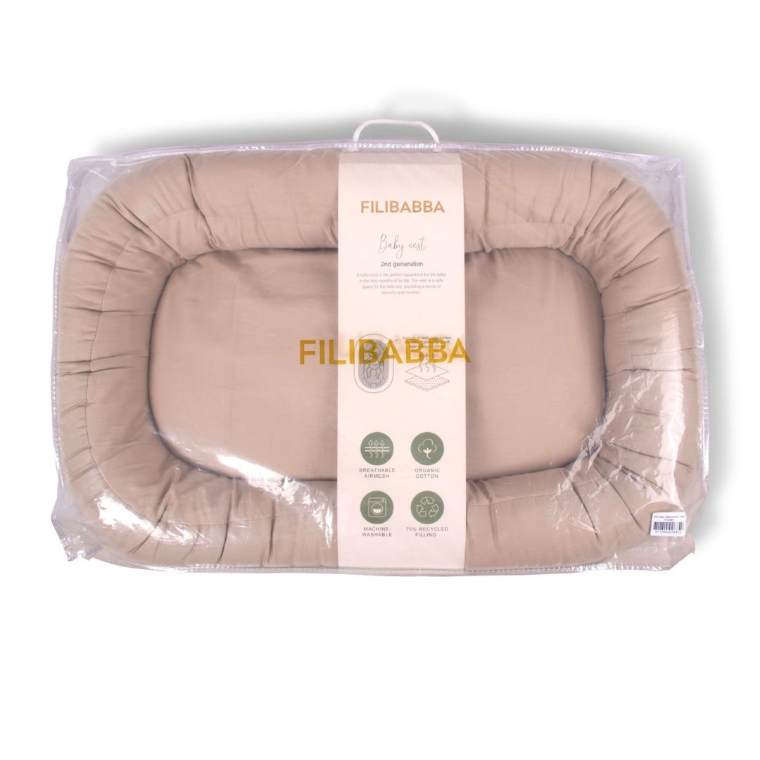 Filibabba Baby rede Varm beige