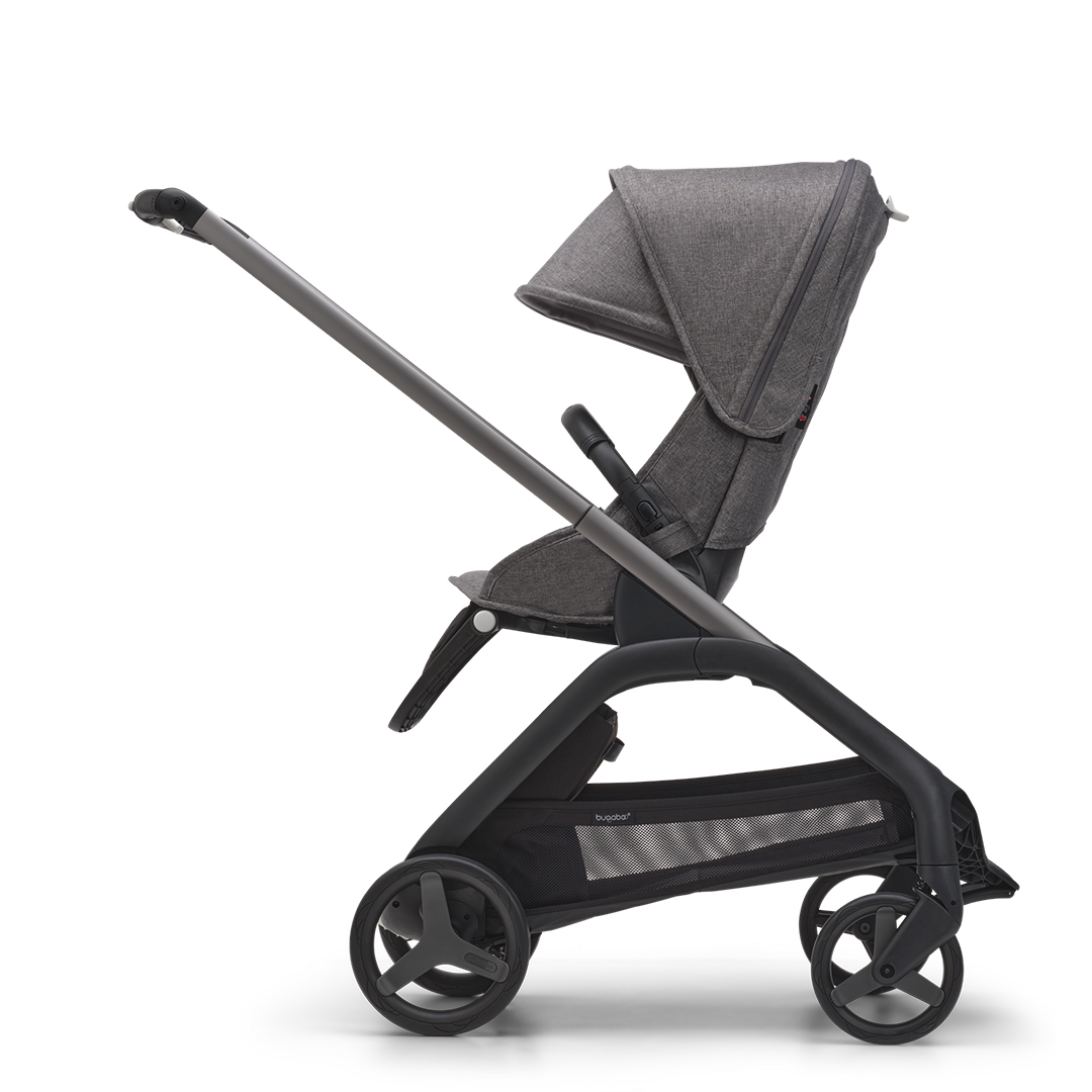 Bugaboo Dragonfly klapvogn gråmeleret