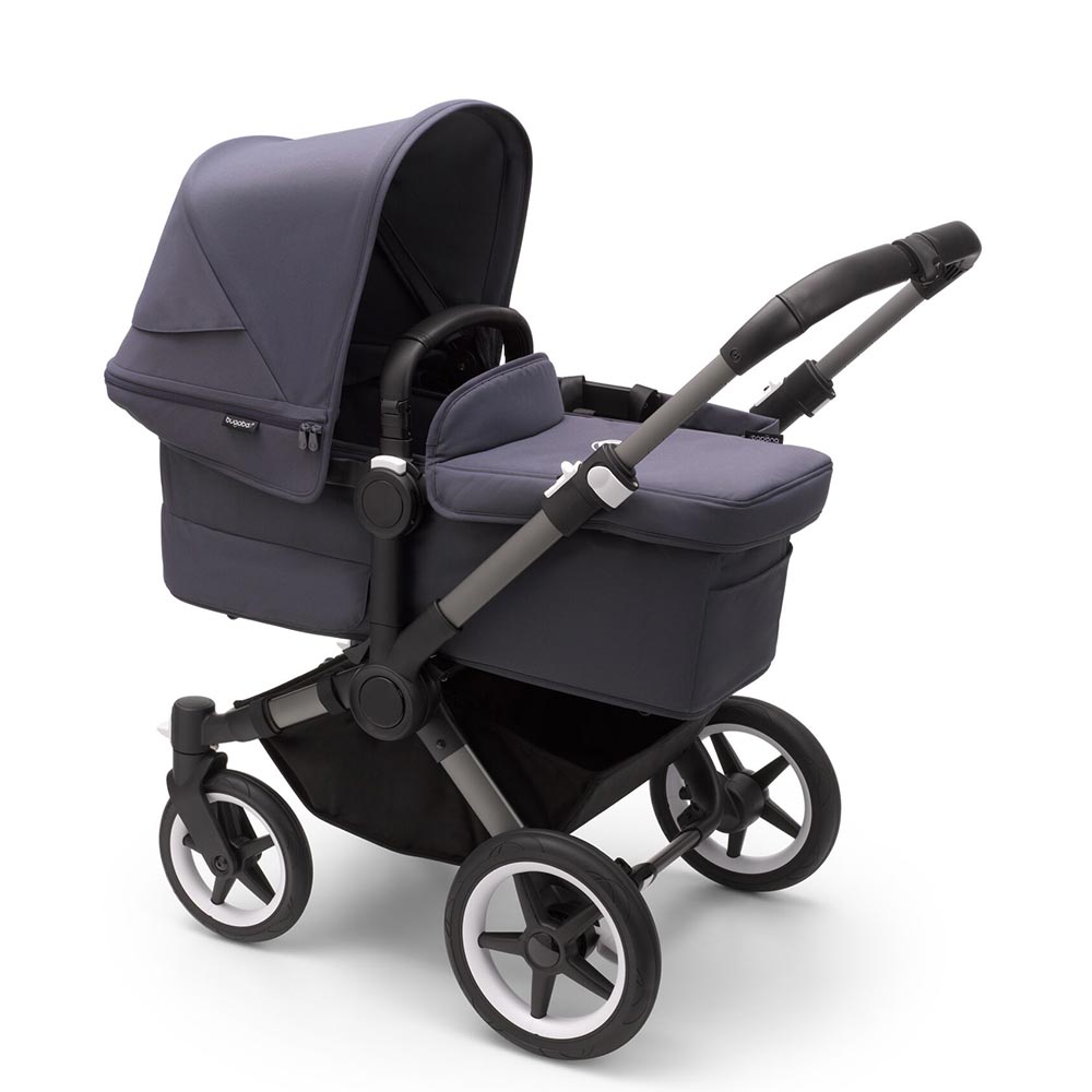 Bugaboo Donkey 5 klapvogn Mono Graphite/Stormy Blue