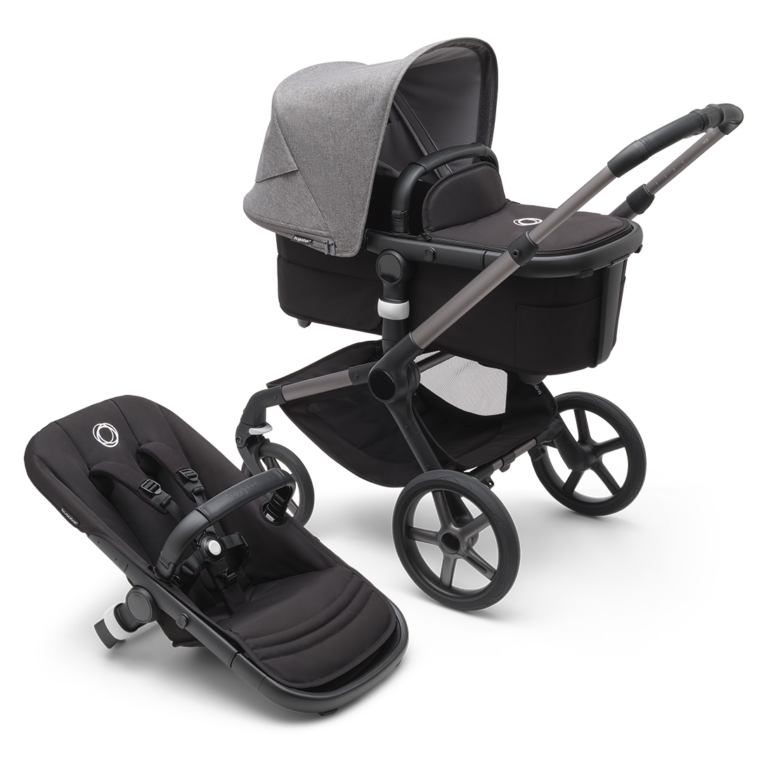 Bugaboo Fox 5 klapvogn gråmeleret