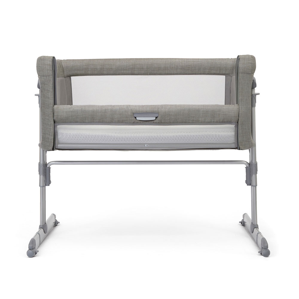 Joie Roomie Glide bedside side bed Foggy Gray