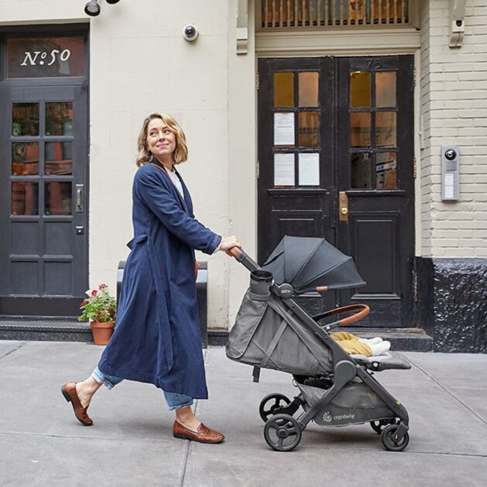 Ergobaby Metro+ DeLuxe rejseklapvogn London Grey