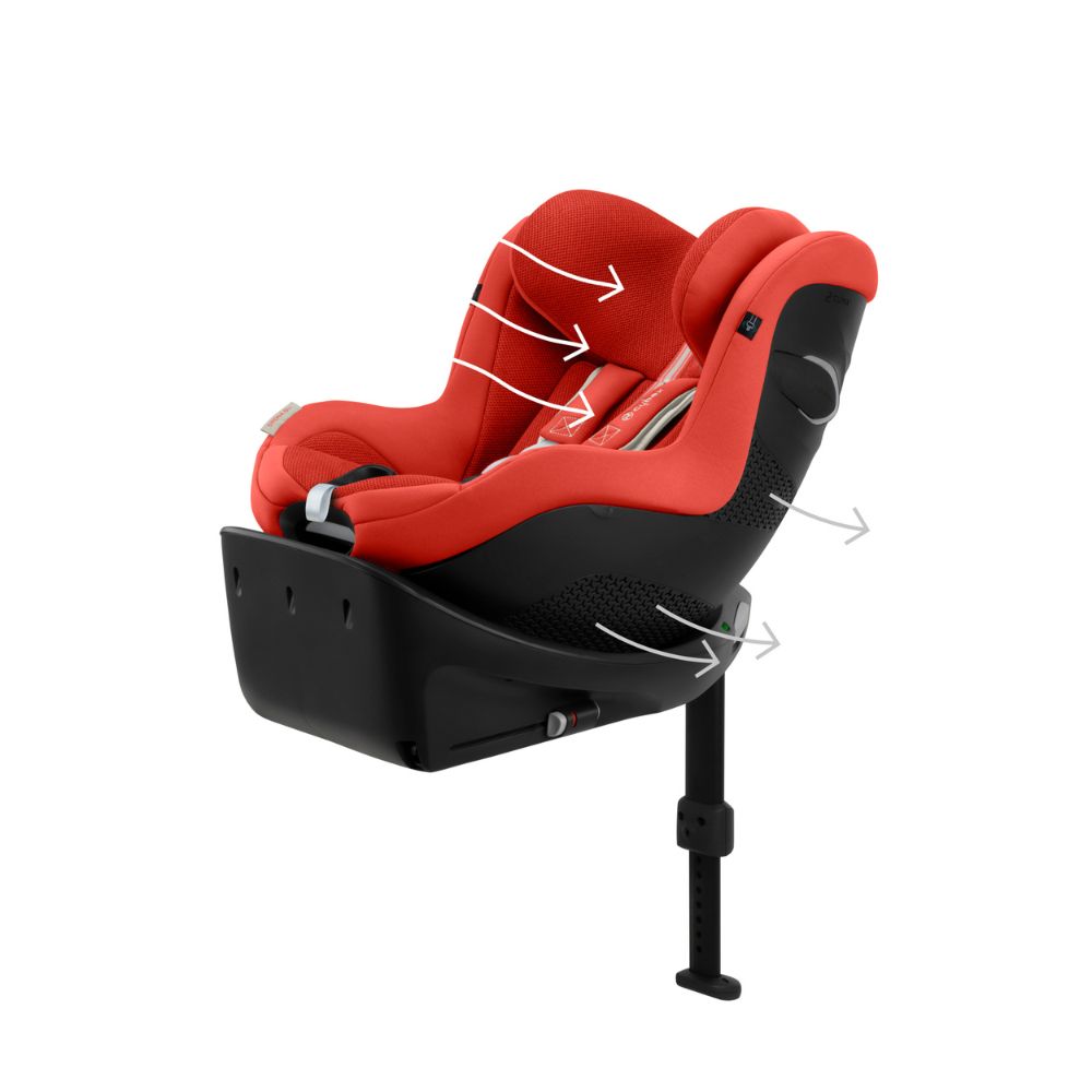 Cybex Sirona Gi I-Size Plus Hibiscus Red