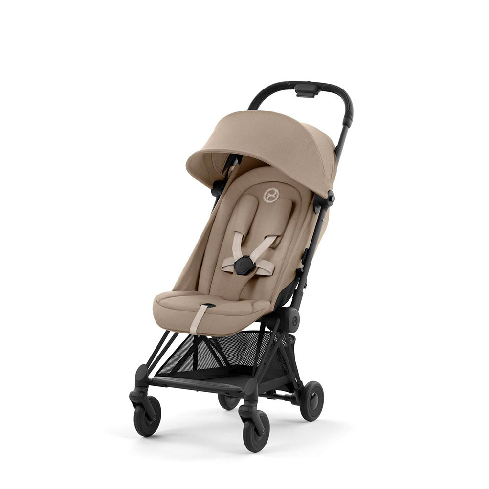 Cybex COYA klapvogn Matt Black Cozy Beige 