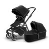 Thule Sleek barnevogn Midnight Black/Black