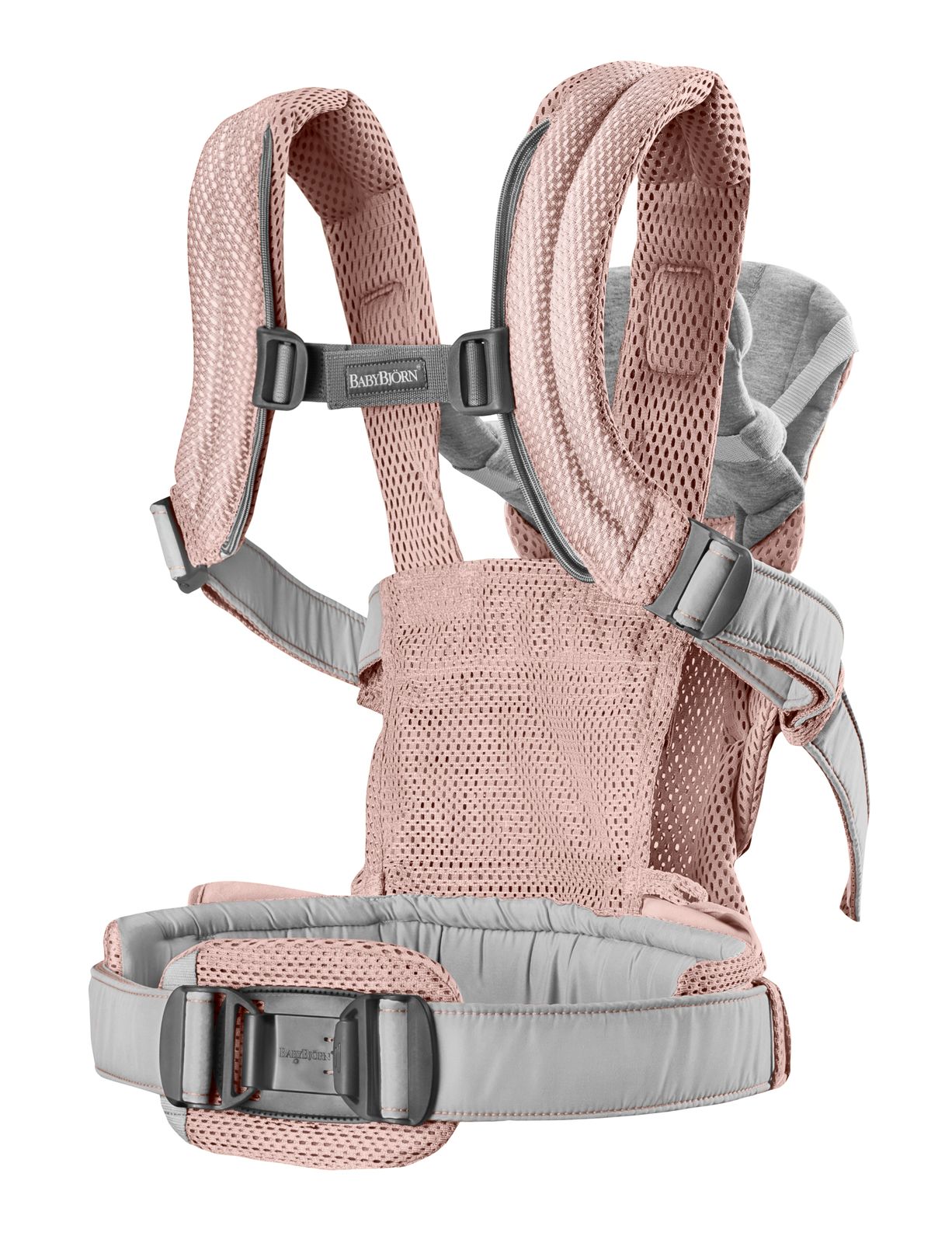 BabyBjörn bæresele Harmony 3D Mesh Dusty Pink